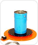 Base heater suitable for smaller containers