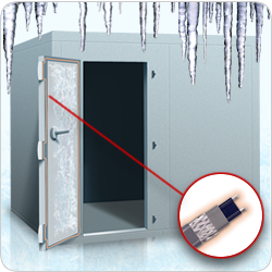 Low temperature heat tracing solutions for the refrigeration industry