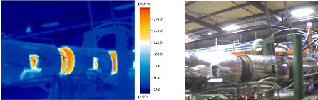 Thermo graphic report with conventional unitemp heater bands