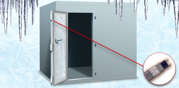 Heat Tracing for cold rooms & freezer doors