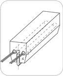Packaging Industry: Heating of welding bars Cartridge Heater Application: Packaging Industry