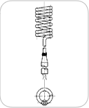 Coil Heater: Axial exit