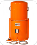 Drum Base Heater + Induction Heater + Rigid Top Hat = Significantly shortened heating times Drum Base Heater + Induction Heater + Rigid Top Hat = Significantly shortened heating times
