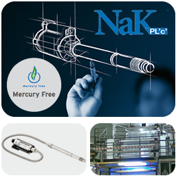 NaK filled Melt Pressure Sensors for high temperature applications