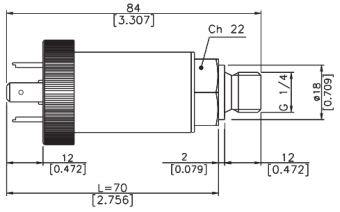 Gefran TK Pressure Transmitter