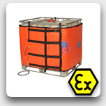 Ex-rated Intermediate Bulk Container (IBC) Heater - 1000l Ex-rated Intermediate Bulk Container (IBC) Heater - 1000l