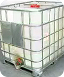 Bulk container storing liquids needs to be evenly heated IBC without Heater Jacket
