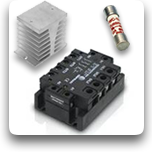 Solid State Relays, Fuses & Heatsinks