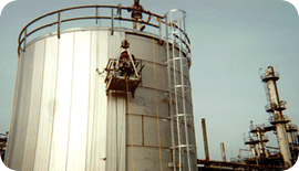 ThermSeam vertical standing seam panel tank insulation ThermSeam vertical standing seam panel tank insulation