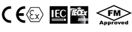 Thermon MIQ heating cable - certifications