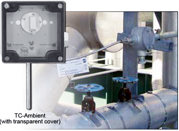 Thermon TC Ambient Thermostat with transparent cover