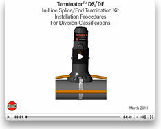 Thermon Terminator DS/ DE Installation Procedures
