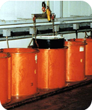 Thermosafe heaters with lifting frame Thermosafe heaters with lifting frame
