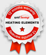 12 month warranty: unitemp Heater Bands