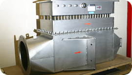 Electrical Air Heating System, custom designed