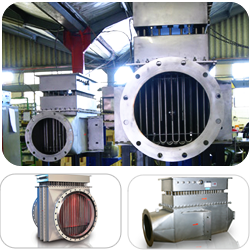 unitemp Air and Gas Heaters, duct heaters, heating arrays