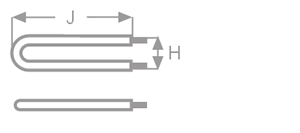 Rod Element Shape U