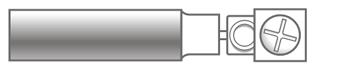 Rod Element: M4 Straight, Tab & Saddle Termination