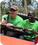 Roller coaster ride: Andrew & Charles